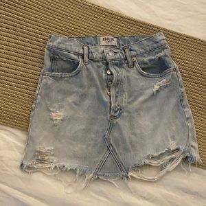Agolde Jean Skirt Size 26
